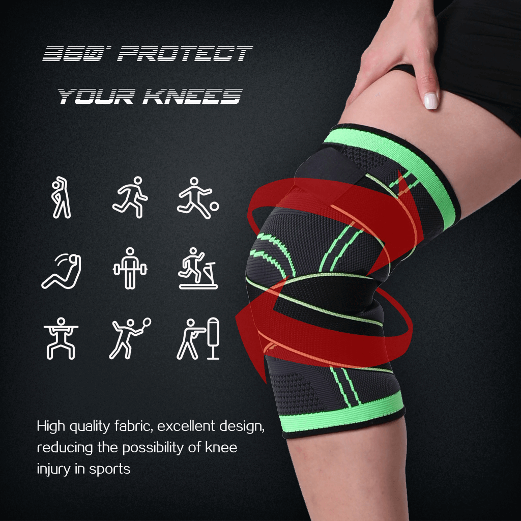 3D Knee Compression Pad