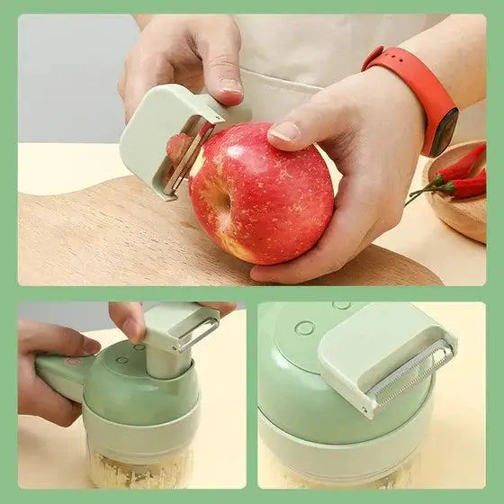 4 In 1 Electric Handheld Wireless Chopper