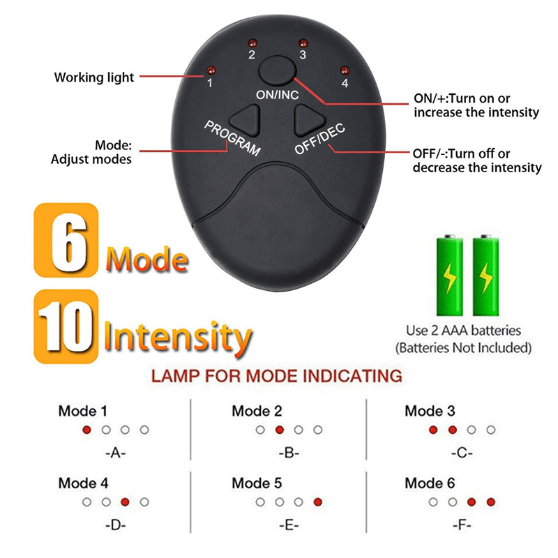 EMS BODY MASSAGE STIMULATOR