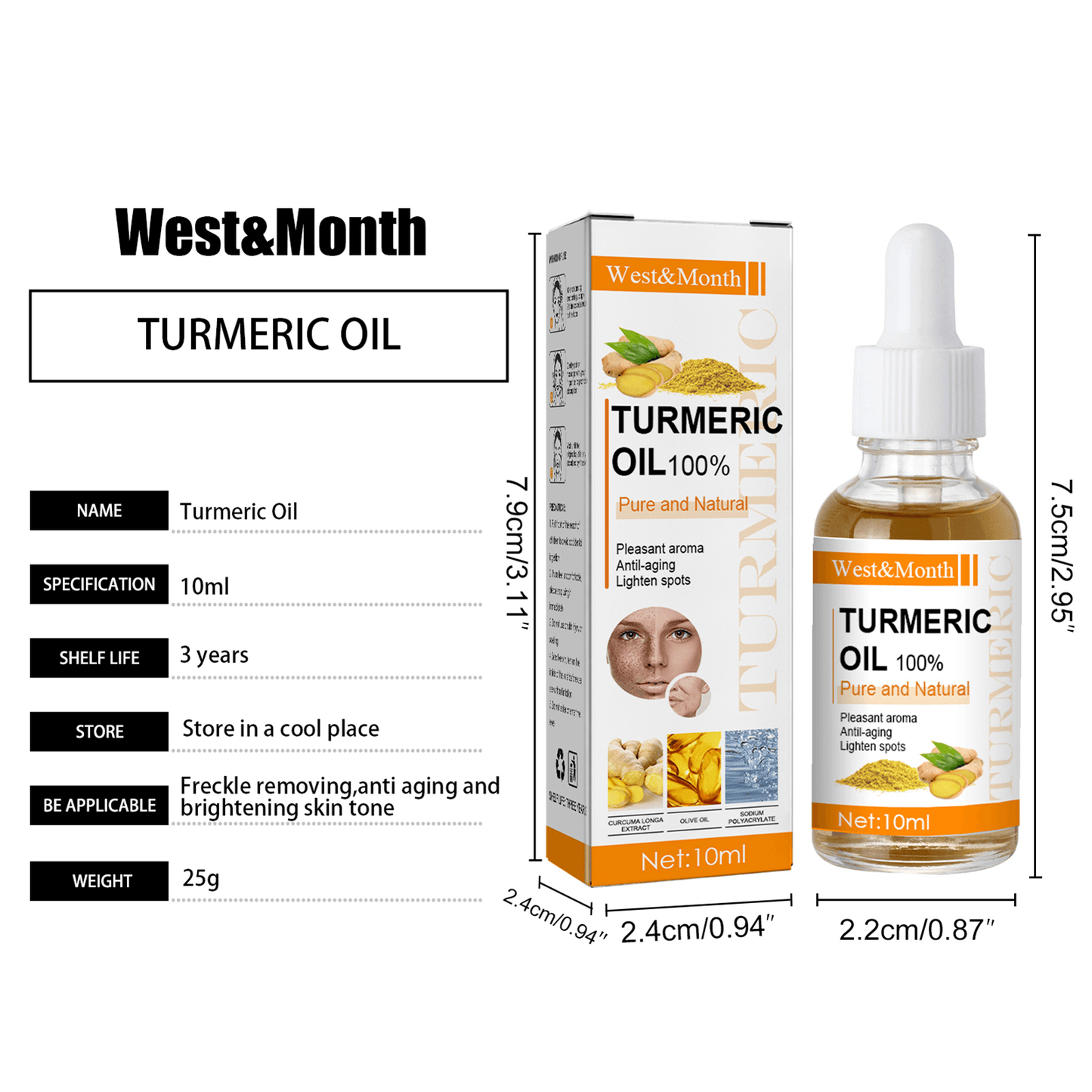 10ml Turmeric Essential Oil