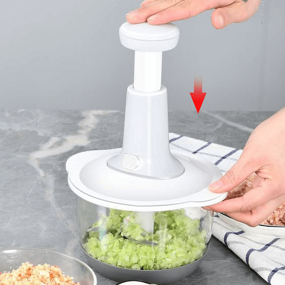 Hand Pressure Vegetable Chopper