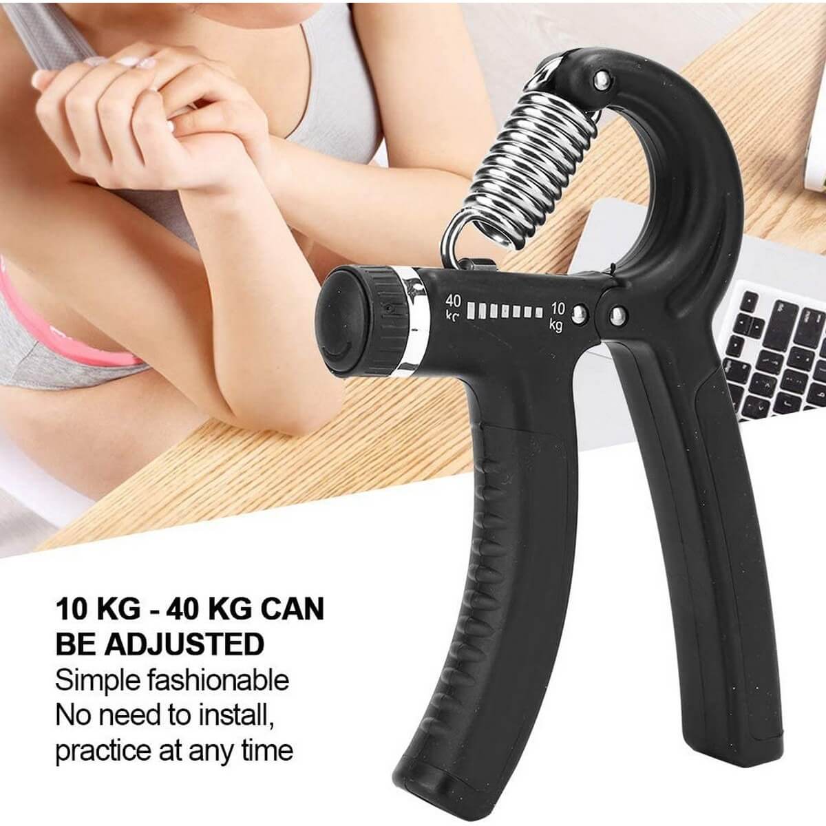 Adjustable Hand Grip Power Exerciser