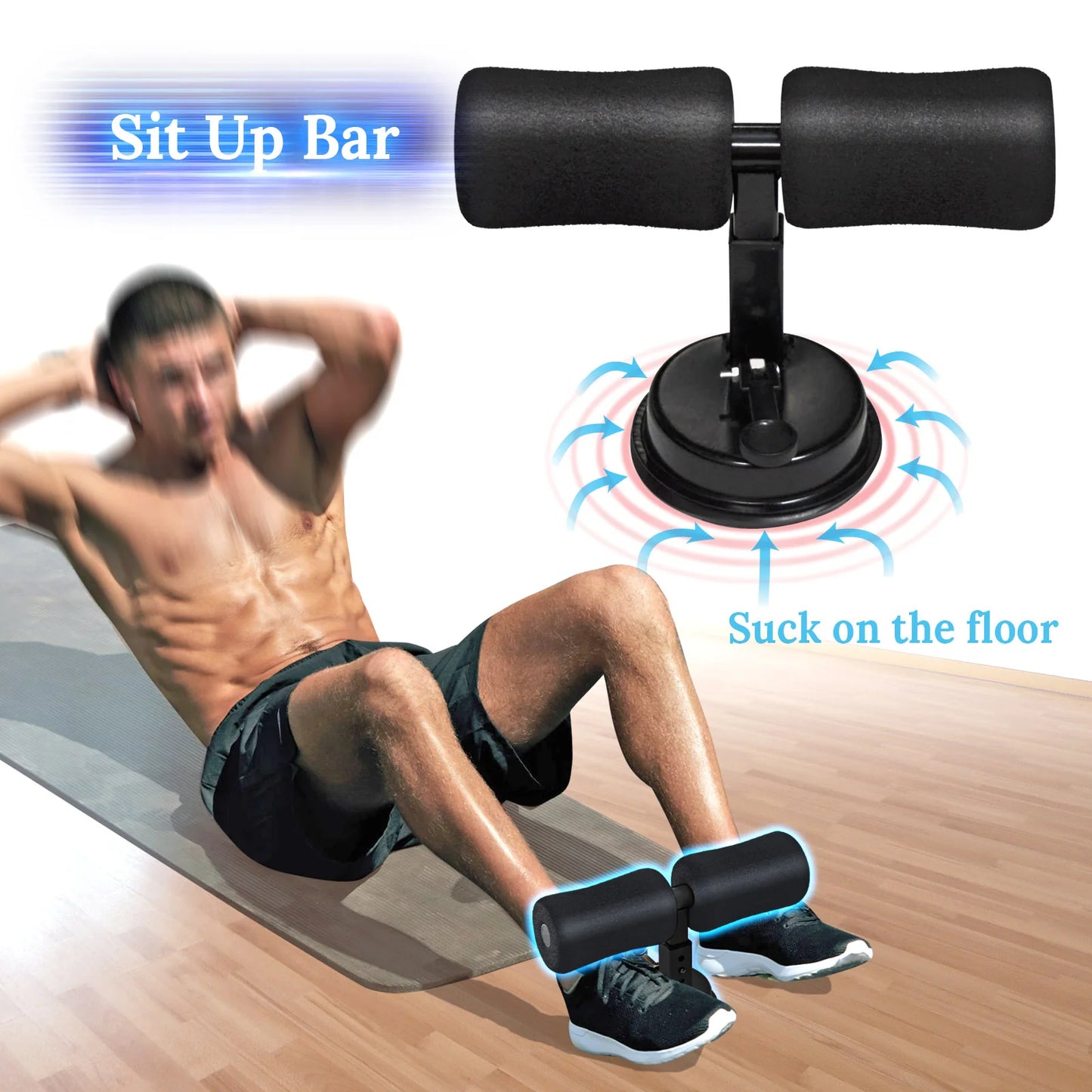 Adjustable Suction Sit Up Bar