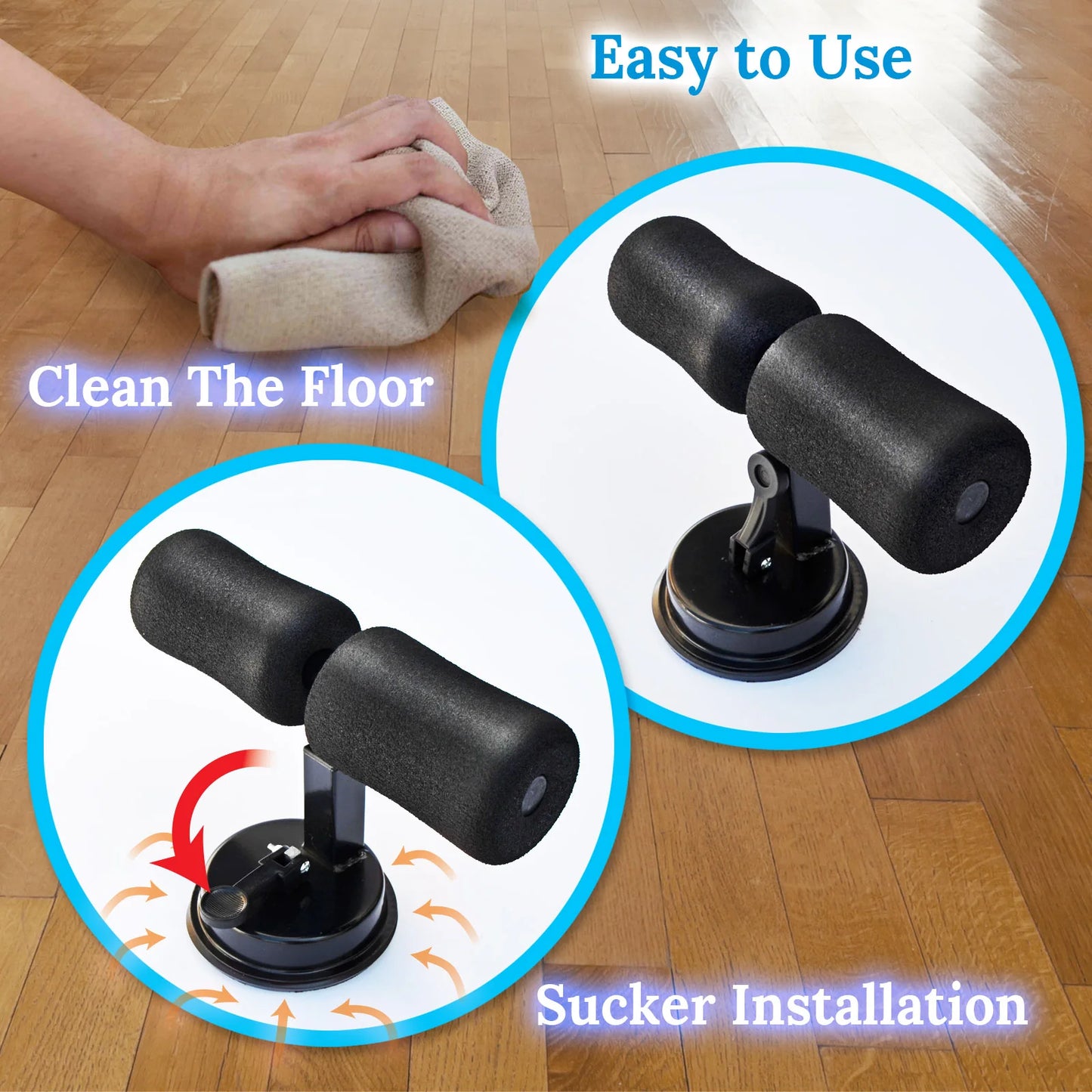 Adjustable Suction Sit Up Bar